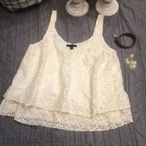 🦅 American Eagle lace tank top